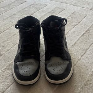 Nike Black and Gray Men's Sneakers